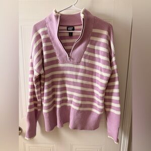 Lands End quarter zip sweater